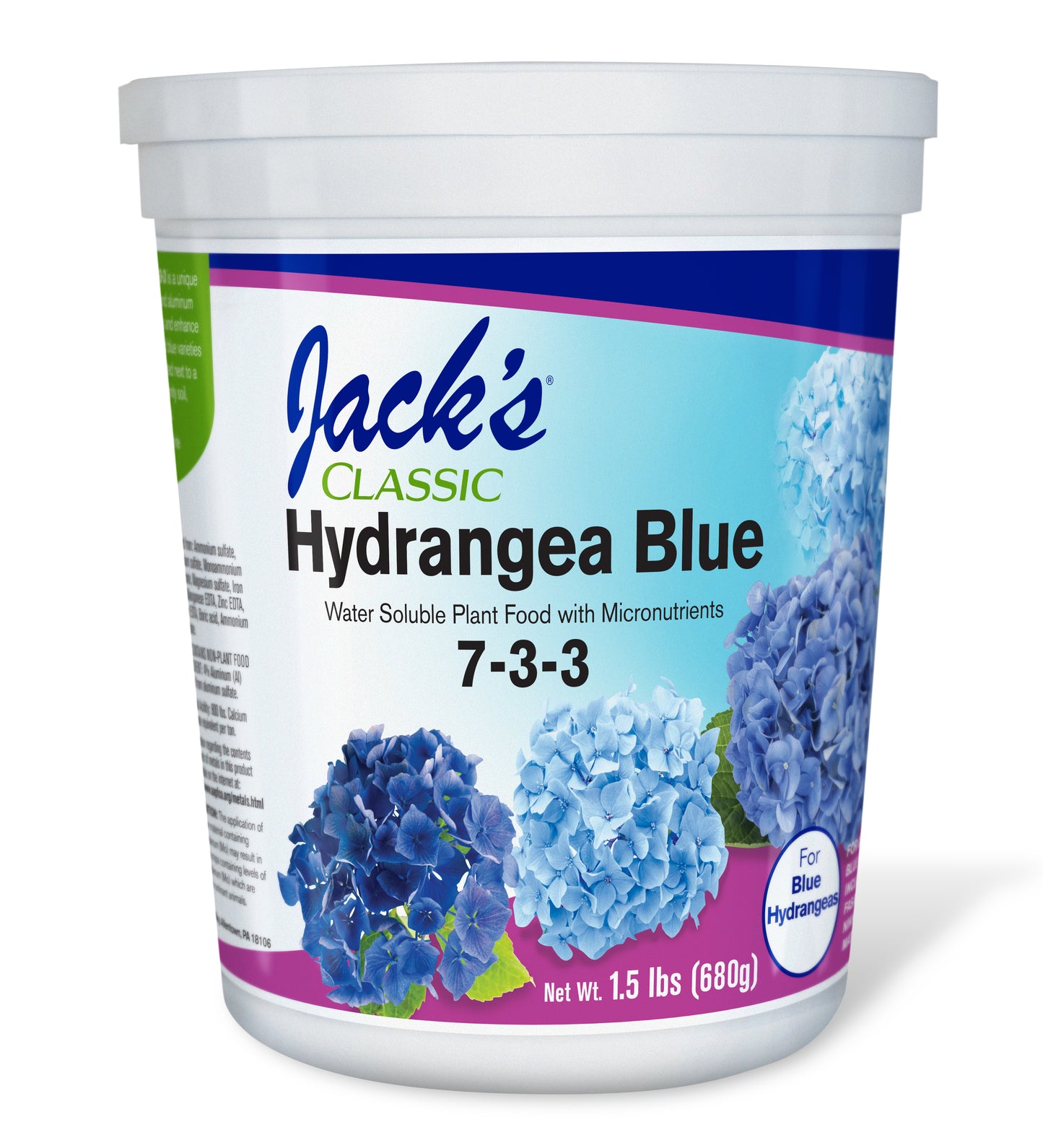 Blue Hydrangea Fertilizer 7-3-3