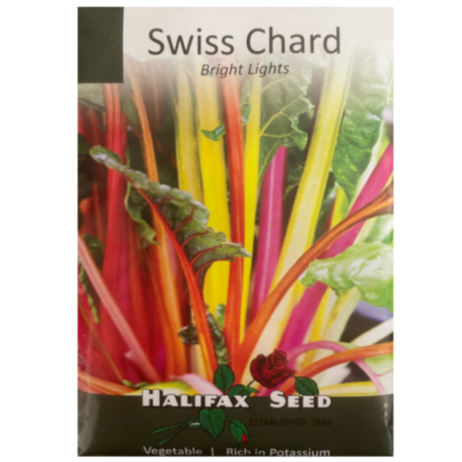 Halifax Seed Swiss Chard Bright Lights Pkg.