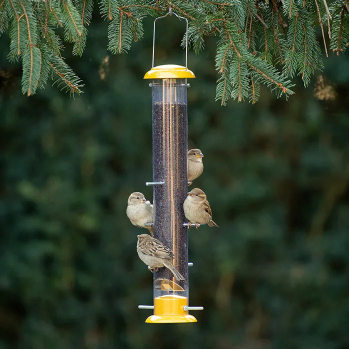Topsy Tails Tube Finch Feeder