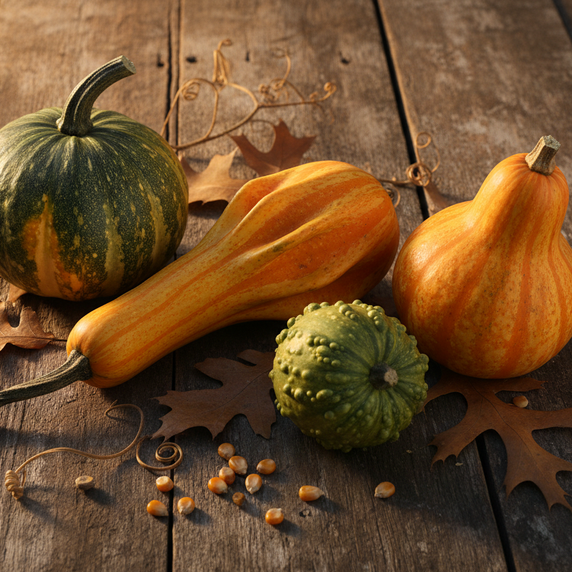Mini Pumpkins & Gourds (Loose)