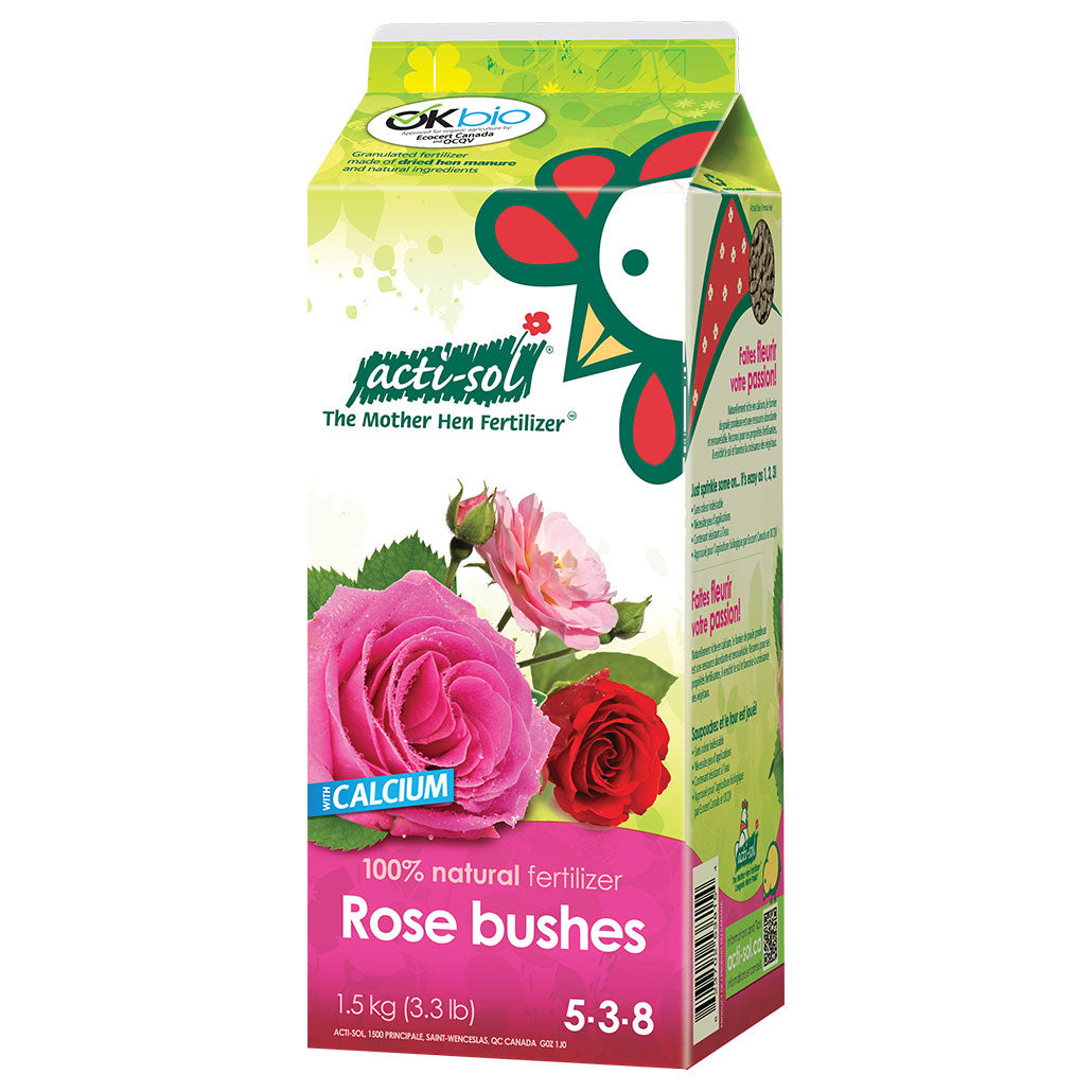 Rose Bush Fertilizer