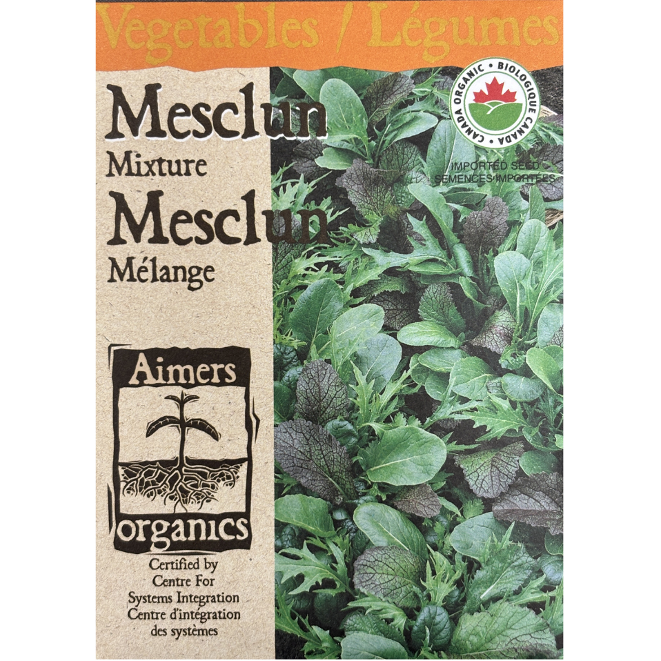 Aimers Organics Mesclun Mixture Pkg.