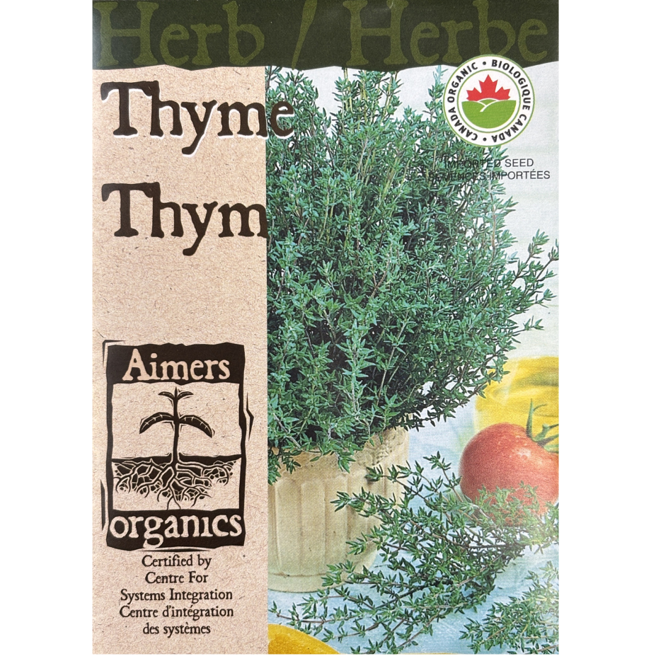 Aimers Organics Herb Thyme Pkg.