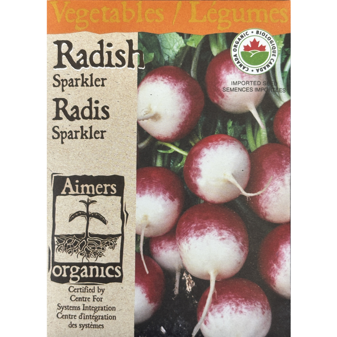 Aimers Organics Radish Sparkler Pkg.