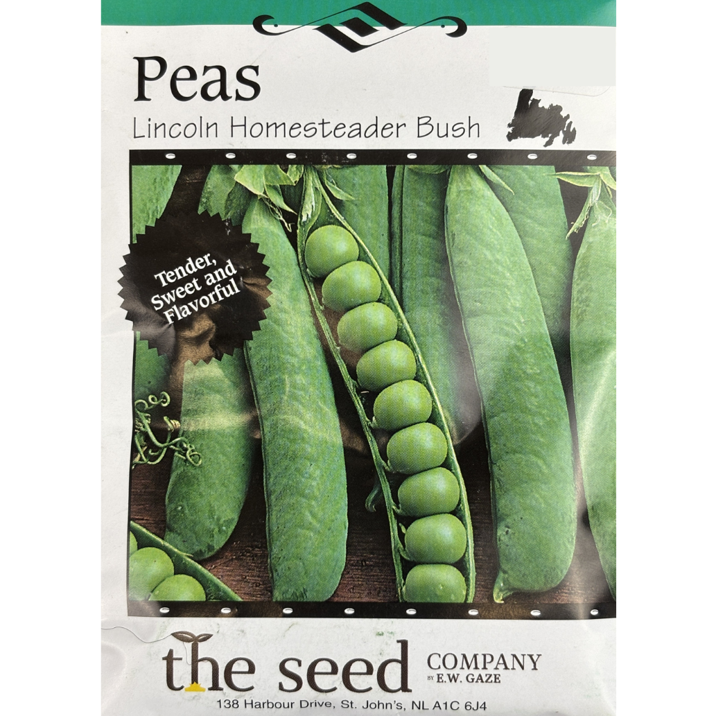 E.W. Gaze Pea Lincoln Homesteader Pkg.