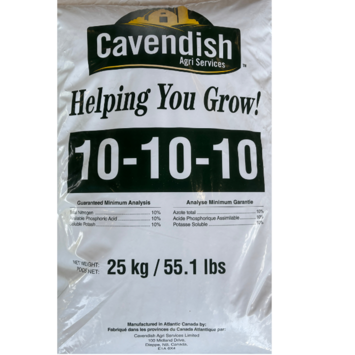 Cavendish Fertilizer Granular 10-10-10 10kg