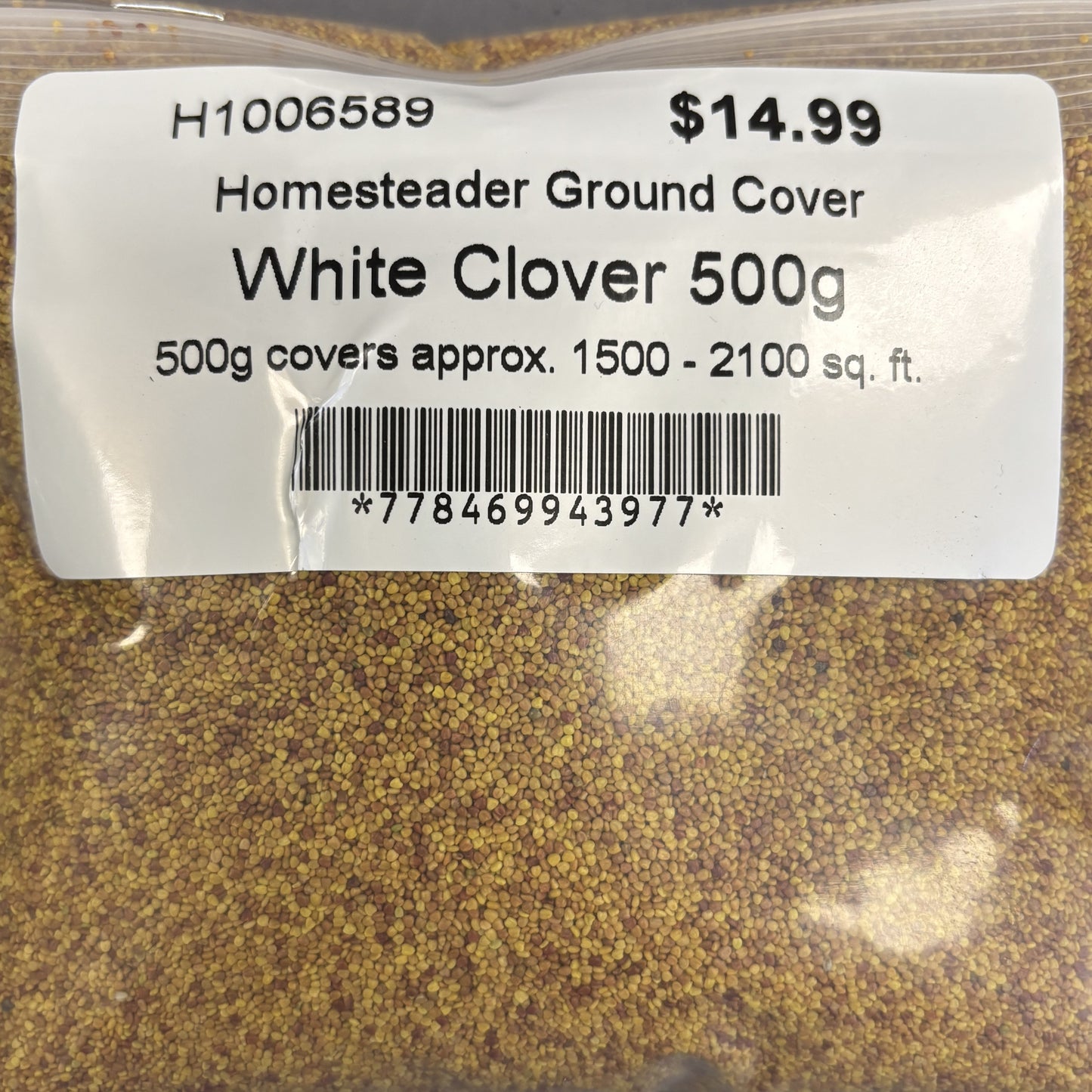 Cover Crop White Clover Homesteader