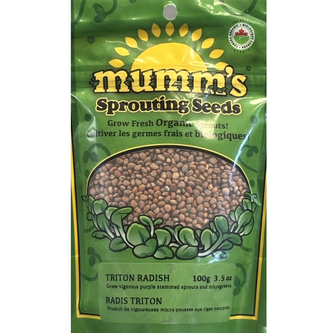 Mumm's Sprouts Radish Triton