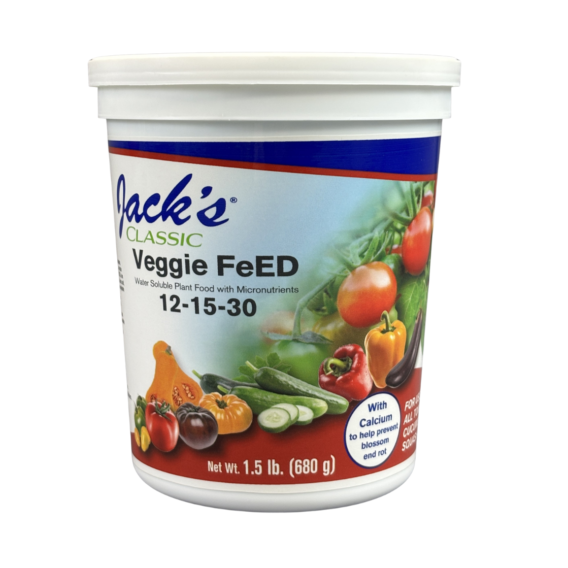 Jack's Veggie FeED Fertilizer 12-15-30