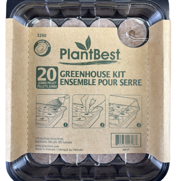 Greenhouse Starter Kits w/Coco Pellets