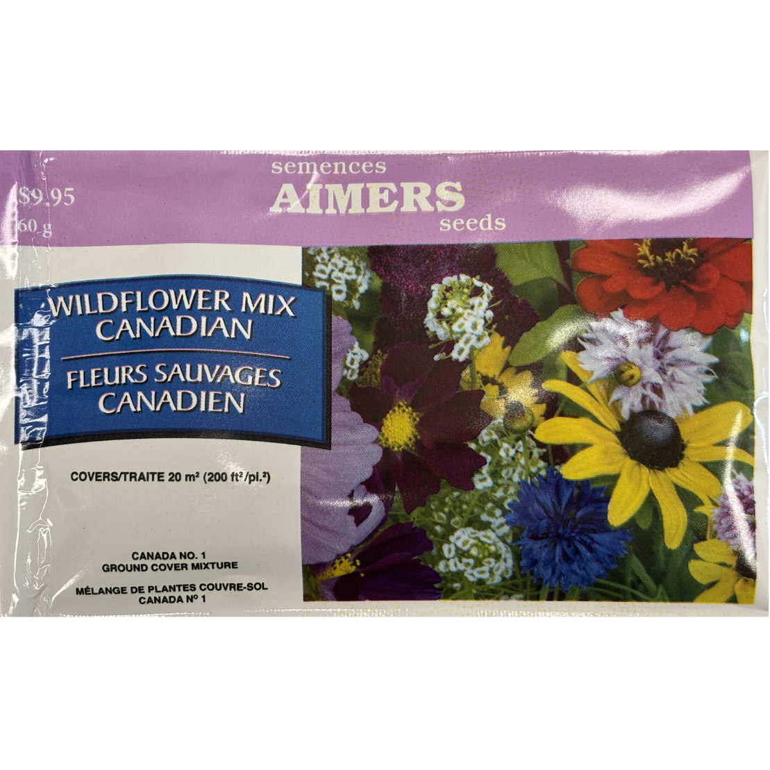 Aimers Seeds Mix Wildflowers Canadian 60g Pkg.