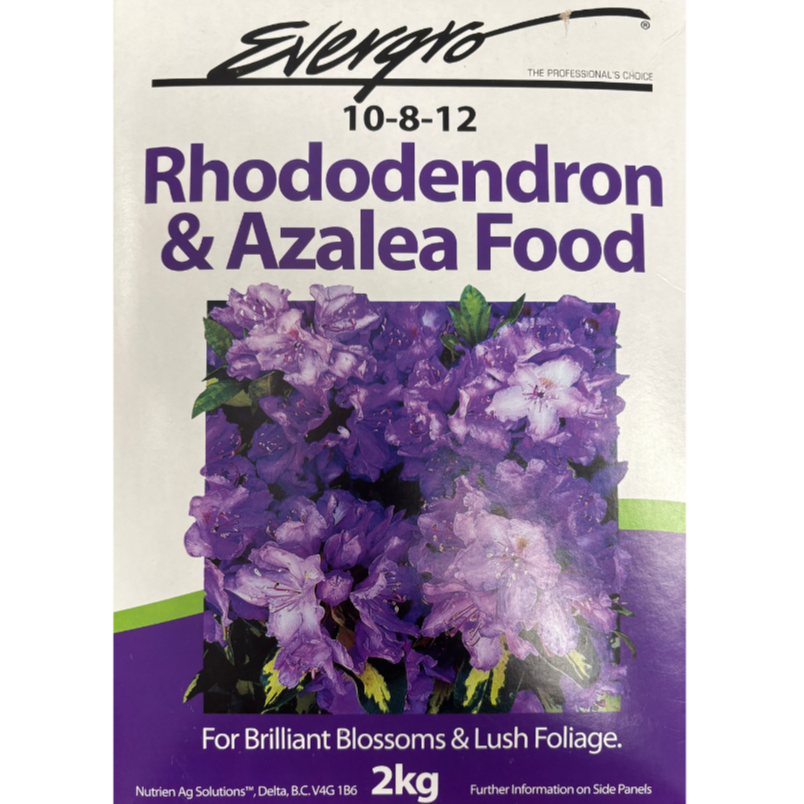 Evergro Rhododendron and Azalea Food 10-8-12 2Kg.