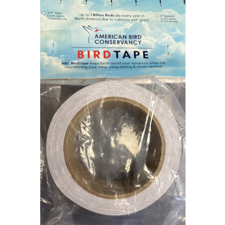 Bird Collision Tape 2" Squares