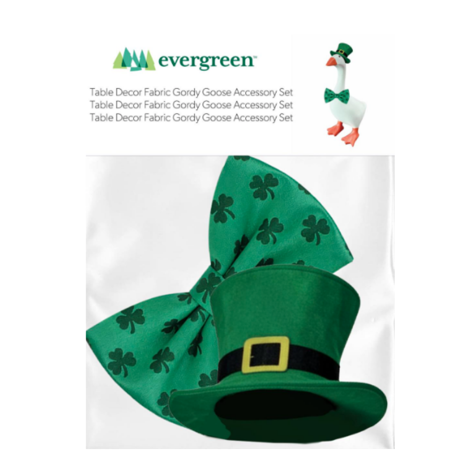 Gordy Accessory St. Patrick's Day Desk Goose