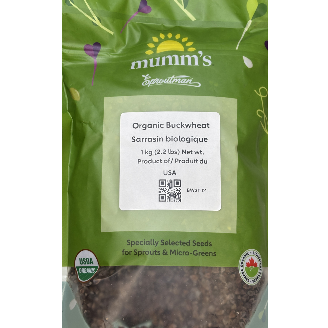 Mumm's Sprouts Buckwheat Microgreens