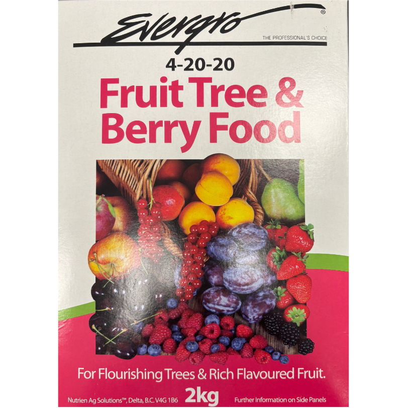 Evergro Fruit and Berry Food 4-20-20 2Kg.