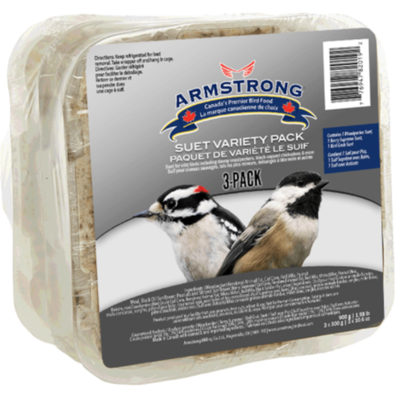 Suet Variety Pack 3/Pkg