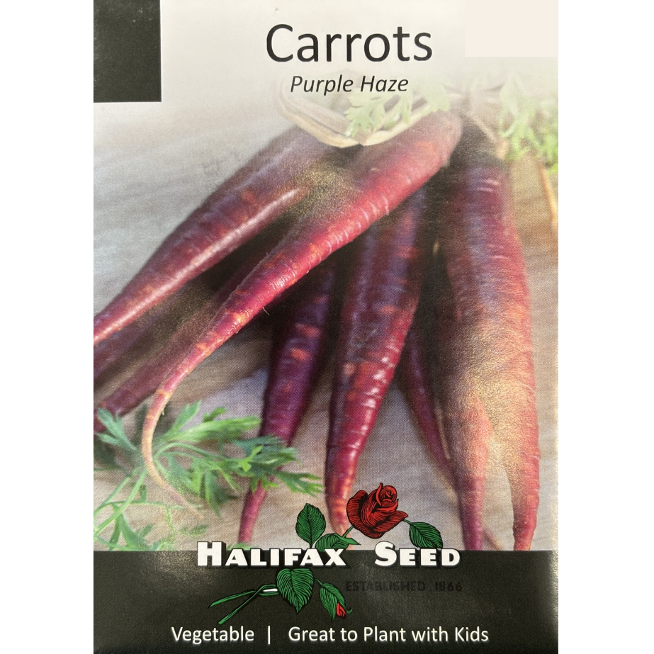 Halifax Seed Carrots Purple Haze Pkg.