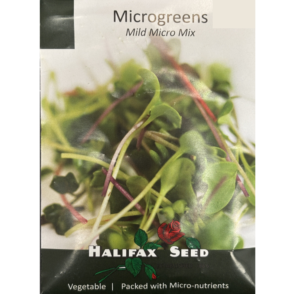 Halifax Seed Microgreens Mild Micro Mix Pkg.