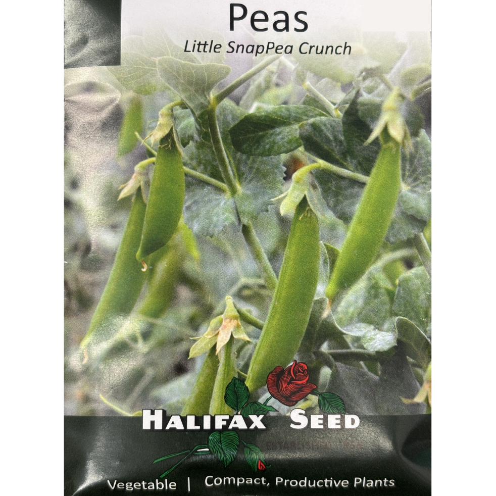 Halifax Seed Peas Little Snap Pea Crunch Pkg.