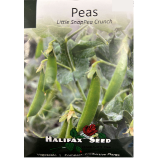 Halifax Seed Peas Little Snap Pea Crunch Pkg.