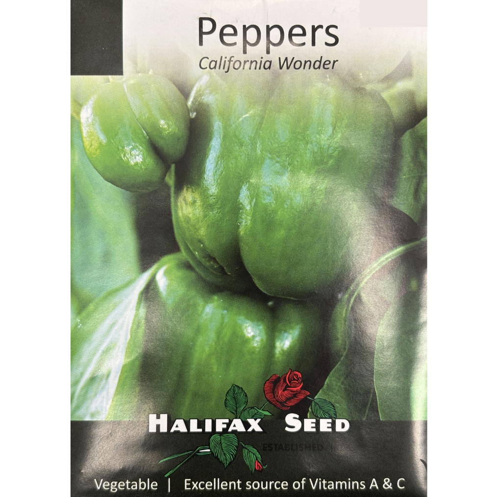 Halifax Seed Pepper California Wonder Pkg.