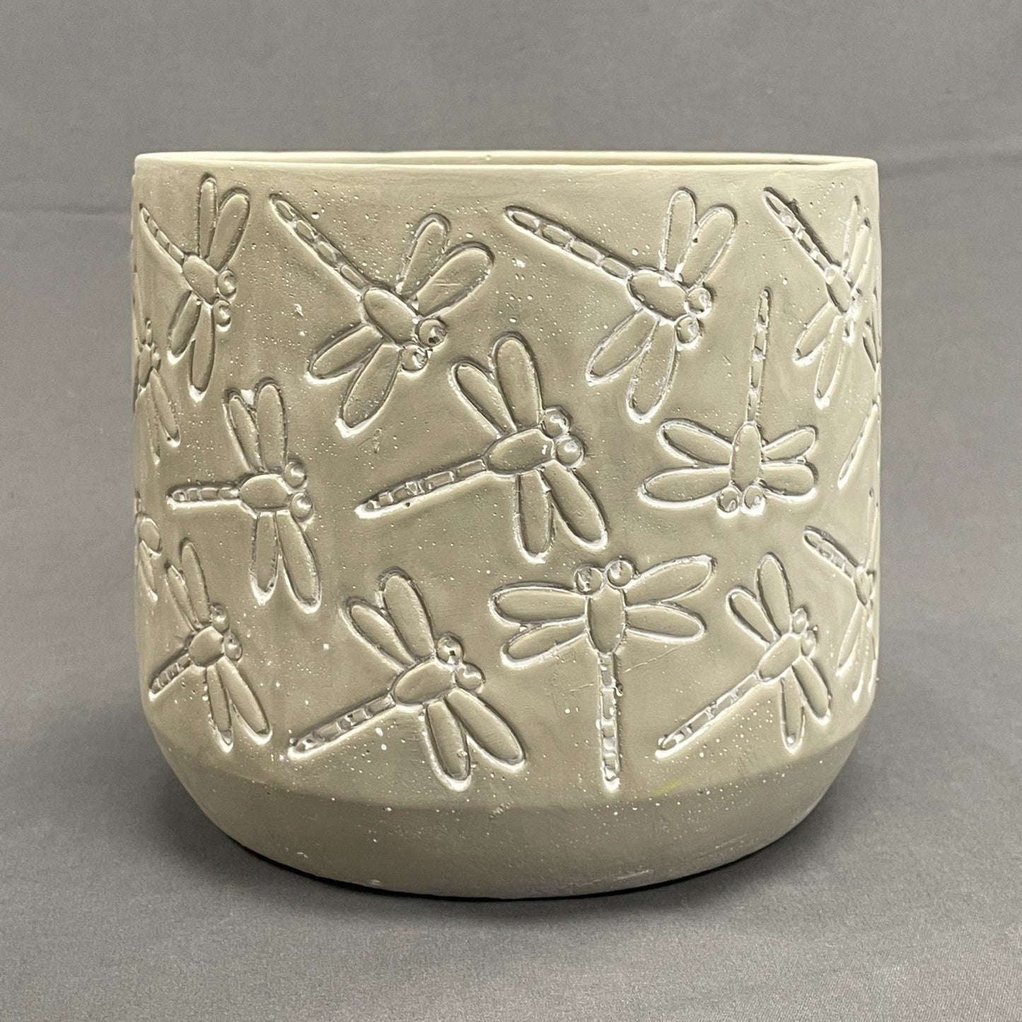 Pot Deboss Dragonfly 7"