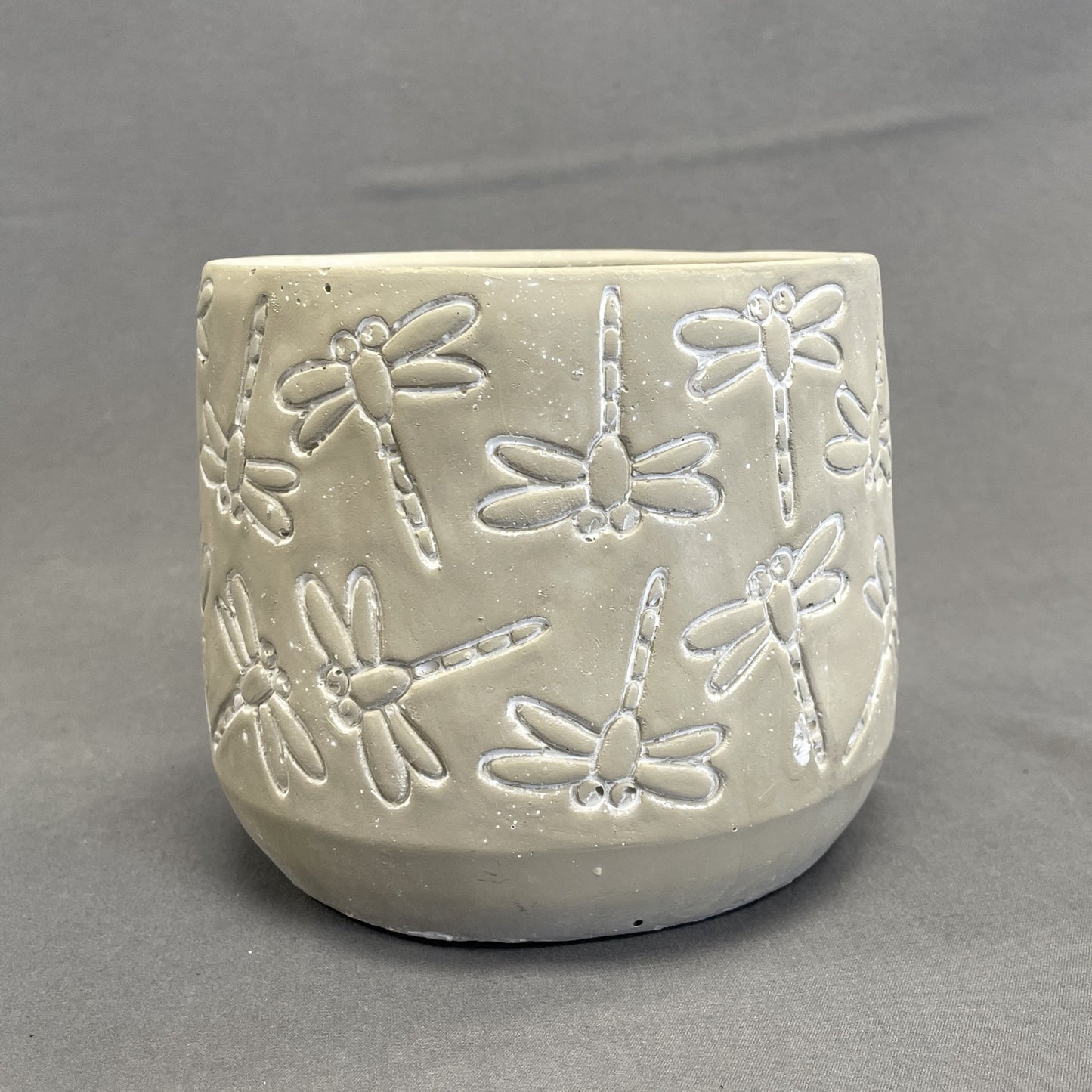 Pot Deboss Dragonfly 7"