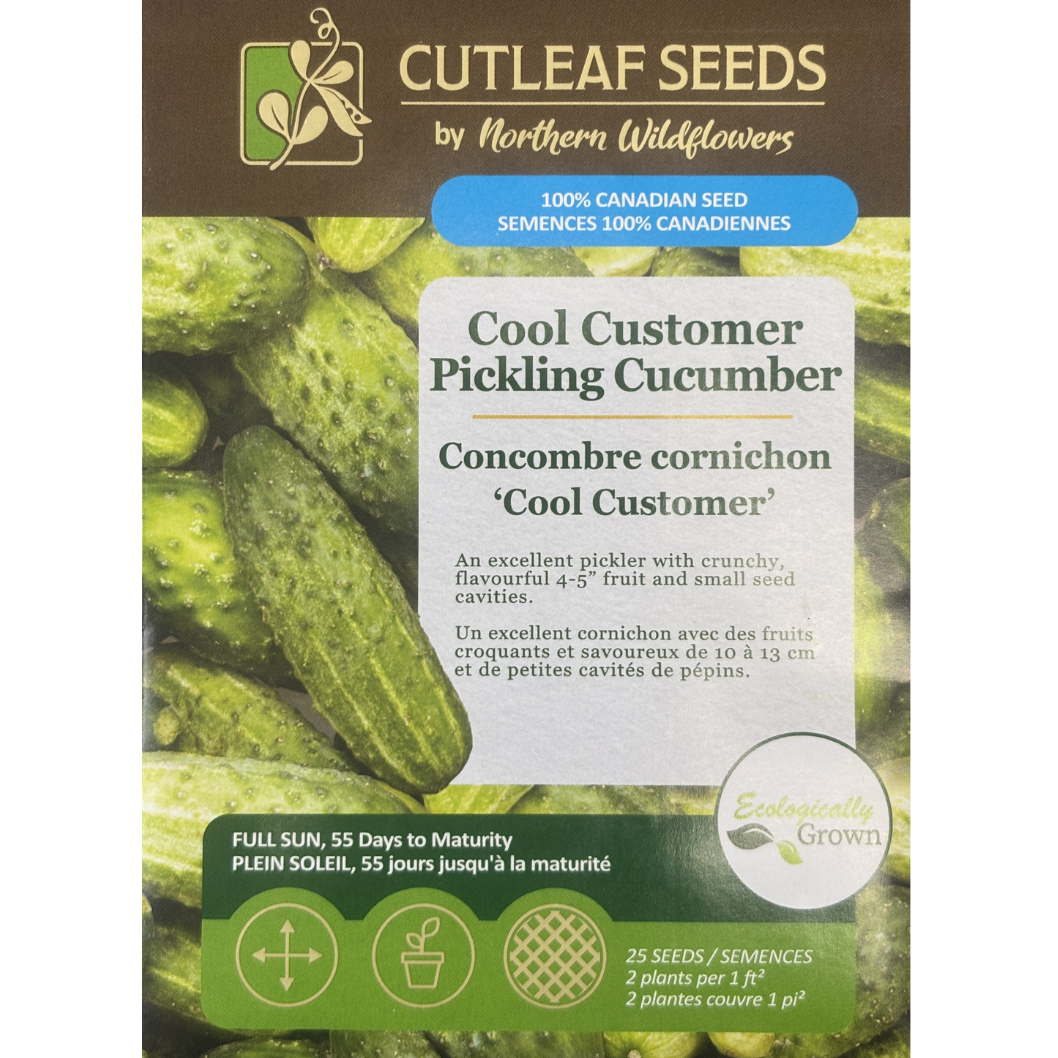 Northern Wildflowers Cucumber Cool Customer Pickling Pkg.