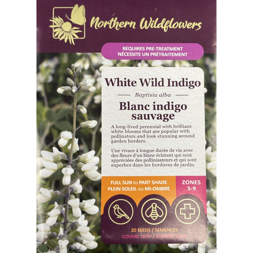 Northern Wildflowers Indigo White Wild Pkg.