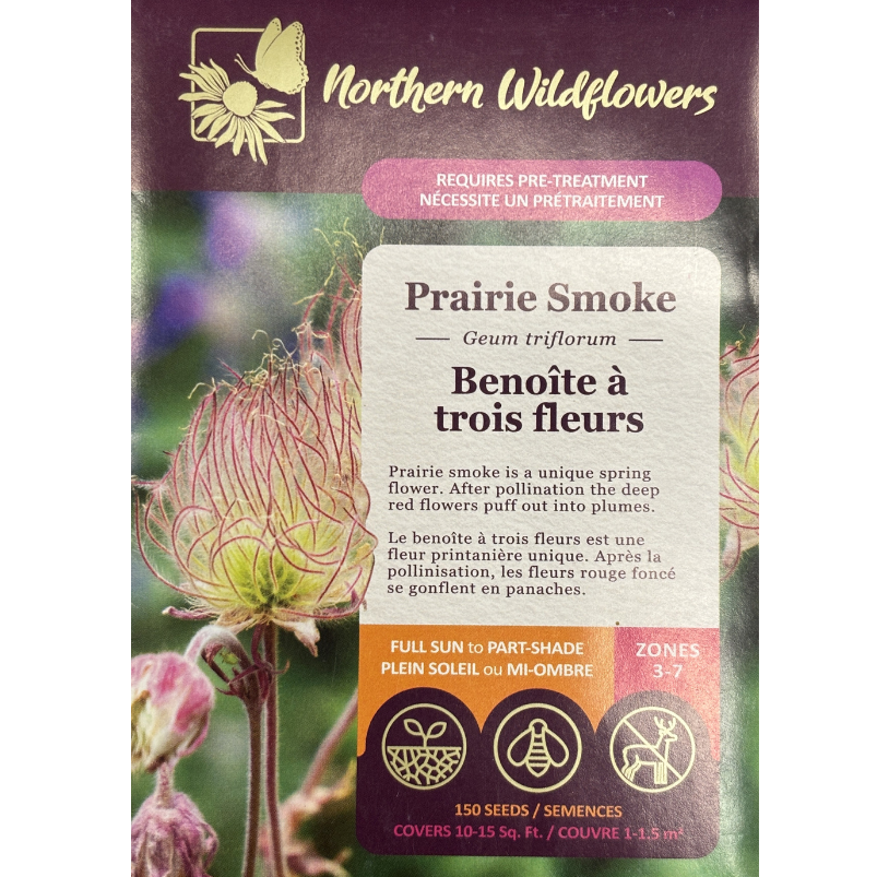Northern Wildflowers Prairie Smoke Pkg.