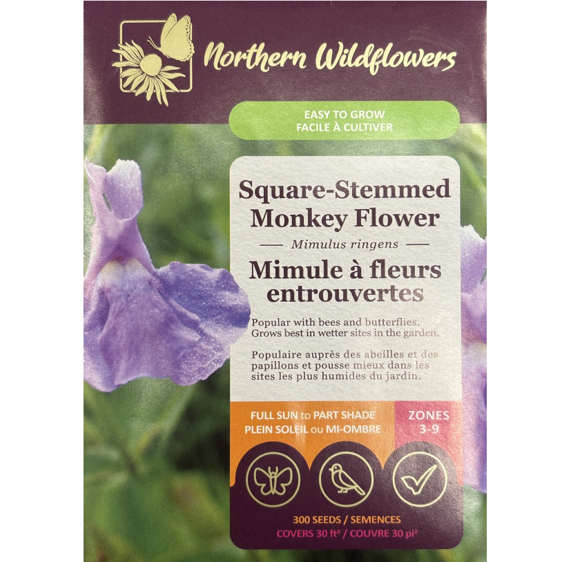 Northern Wildflowers Monkey Flower Square-Stemmed Pkg.