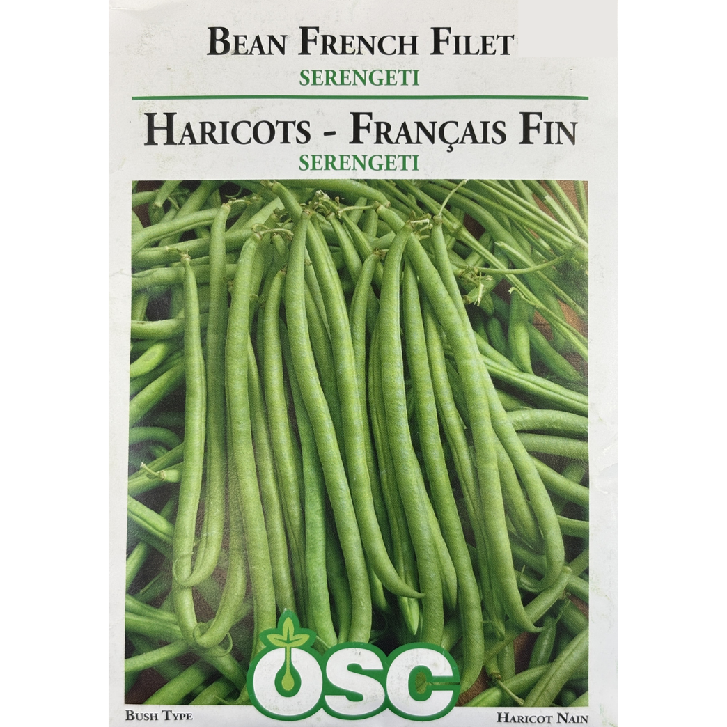 OSC Seeds Beans Serengeti French Filet Pkg.