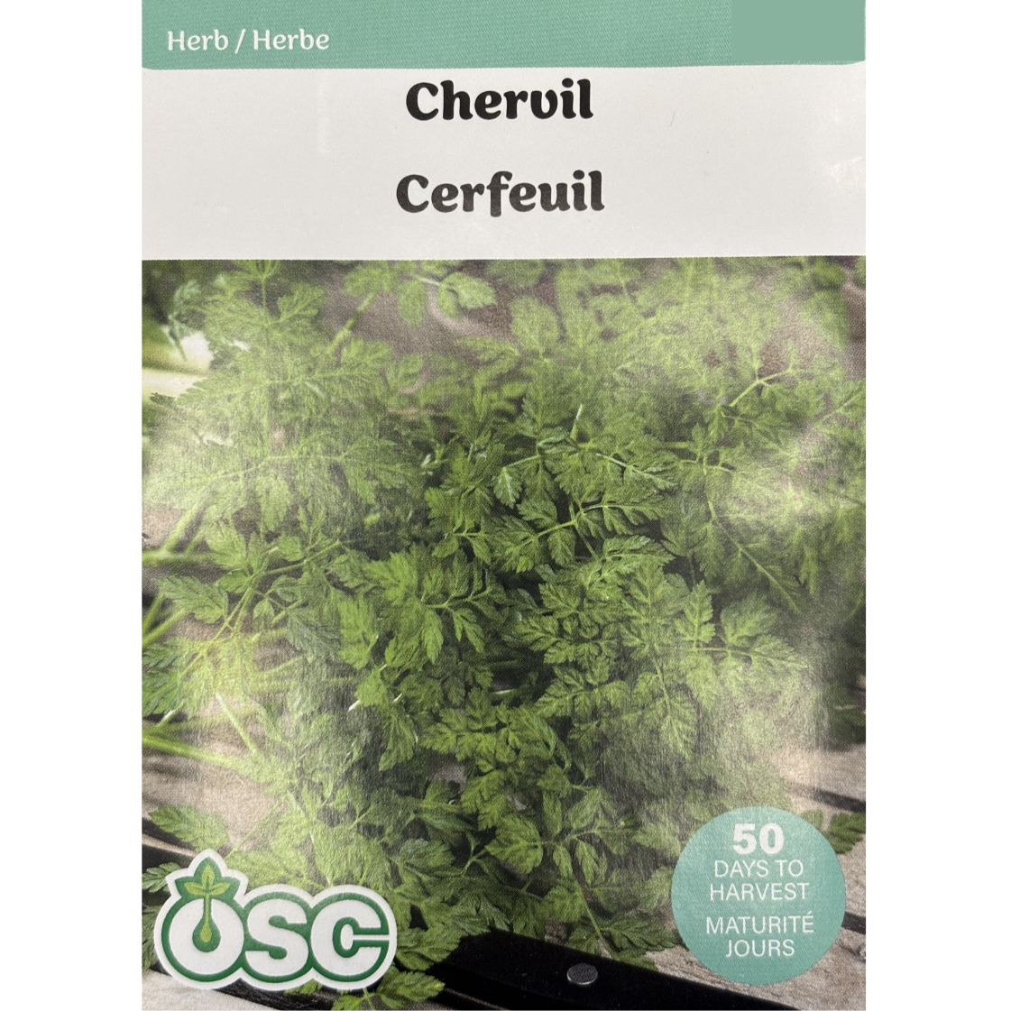 OSC Herb Seeds Chervil Pkg.