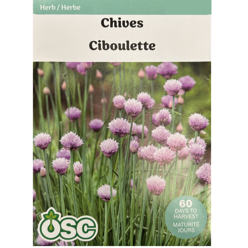OSC Herb Seeds Chives Pkg.