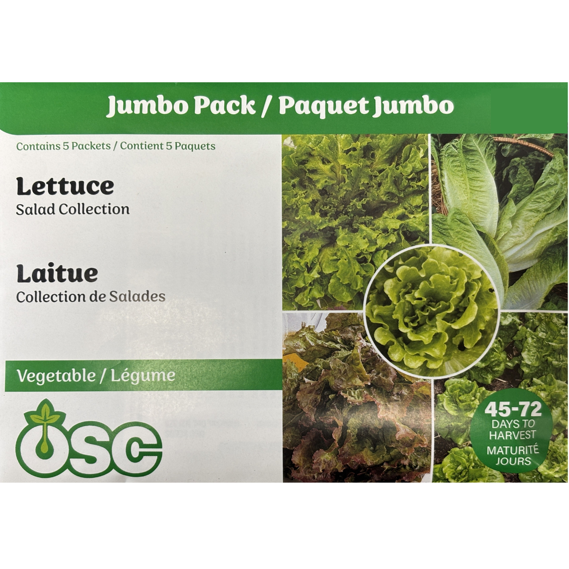 OSC Seeds Lettuce Salad Collection Jumbo