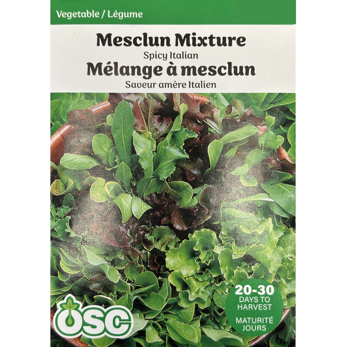 OSC Seeds Mesclun Mixture Spicy Italian Pkg.