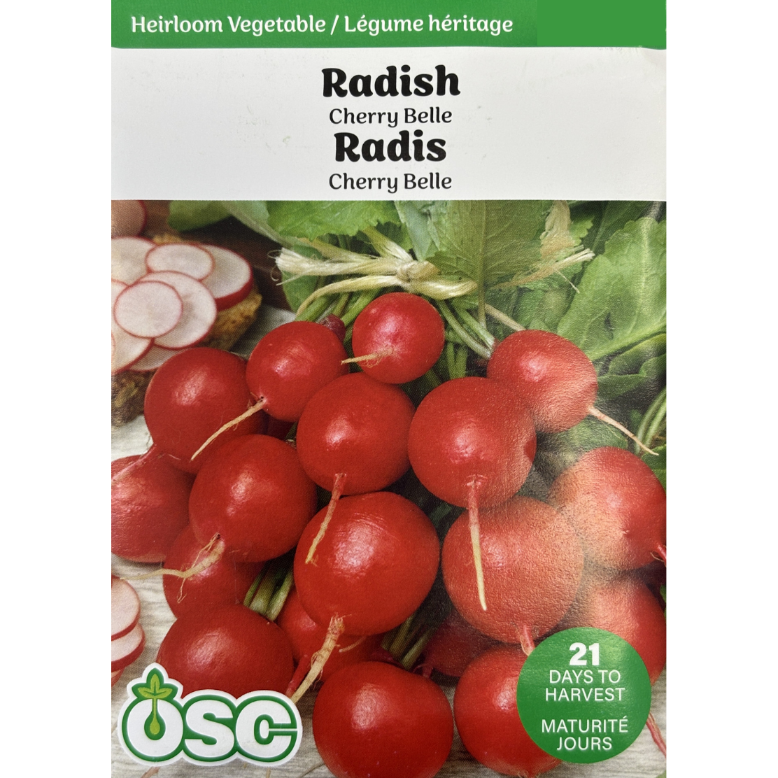 OSC Seeds Radish Cherry Belle Pkg.