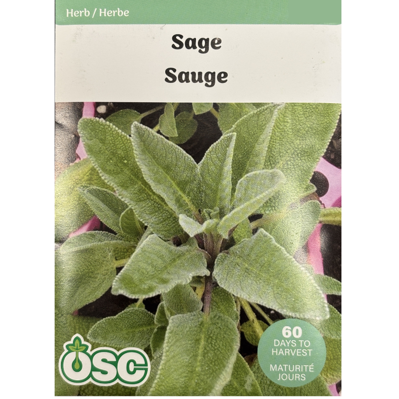 OSC Herb Seeds Sage Pkg.