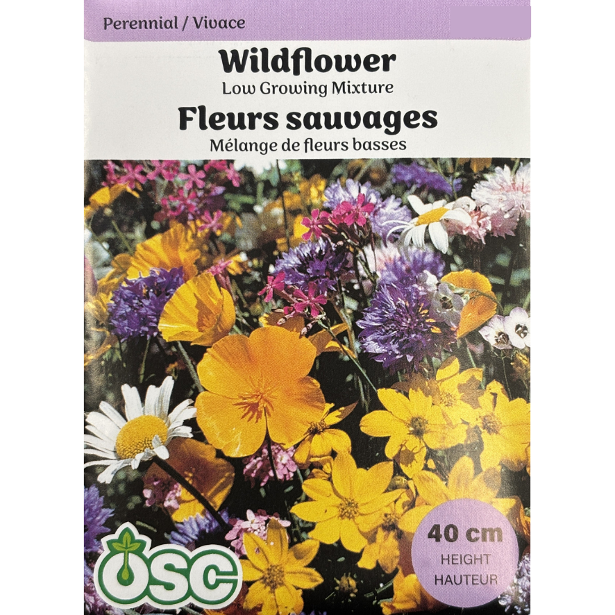 OSC Seeds Mix Wildflower Low Growing Pkg.