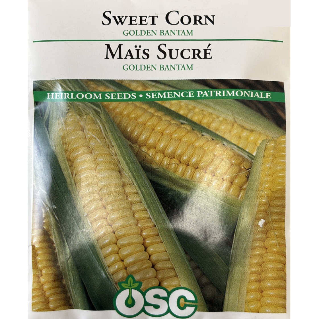 OSC Seeds Corn Golden Bantam