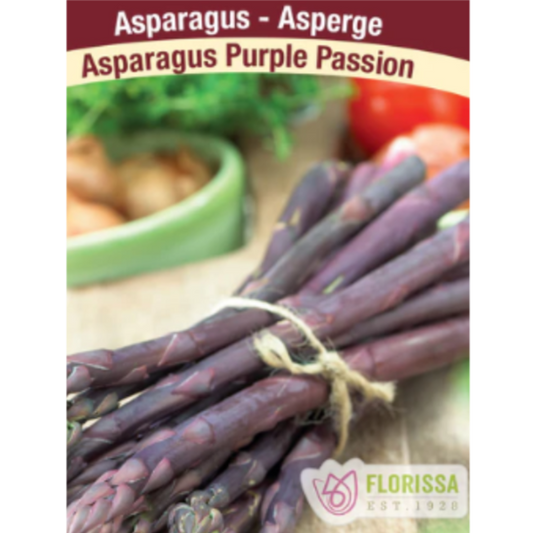 Asparagus Roots 'Purple Passion' Bare Root Each