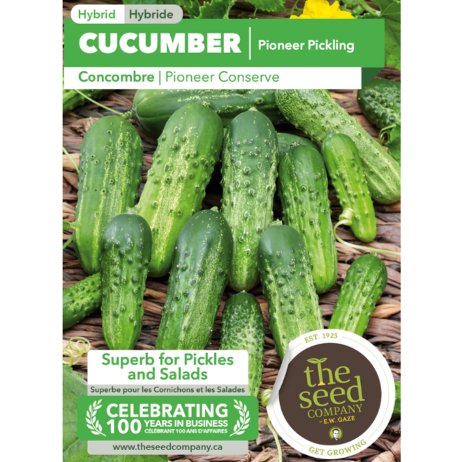 E.W. Gaze Cucumber Pioneer Pickling Pkg.