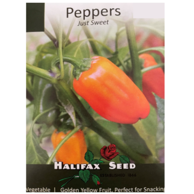 Halifax Seed Pepper Just Sweet Pkg.
