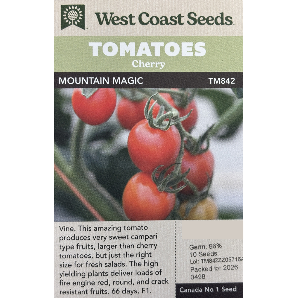 West Coast Tomato Cherry Mountain Magic Pkg.