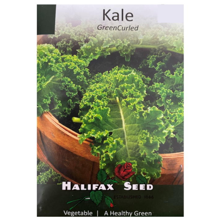 Halifax Seed Kale Green Curled Pkg.