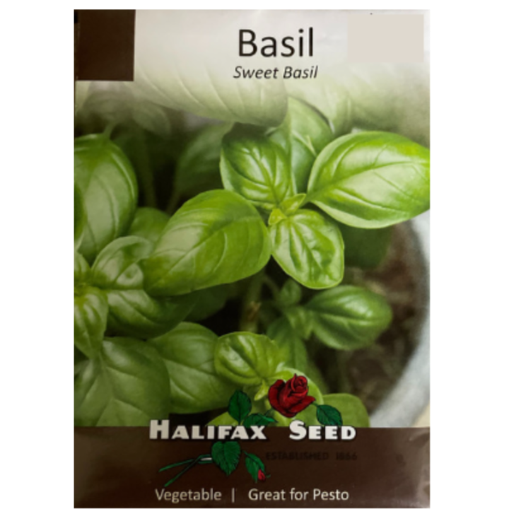 Halifax Herb Seed Basil Sweet Pkg.