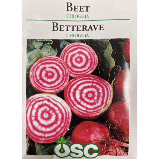 OSC Seeds Beets Chioggia Pkg.