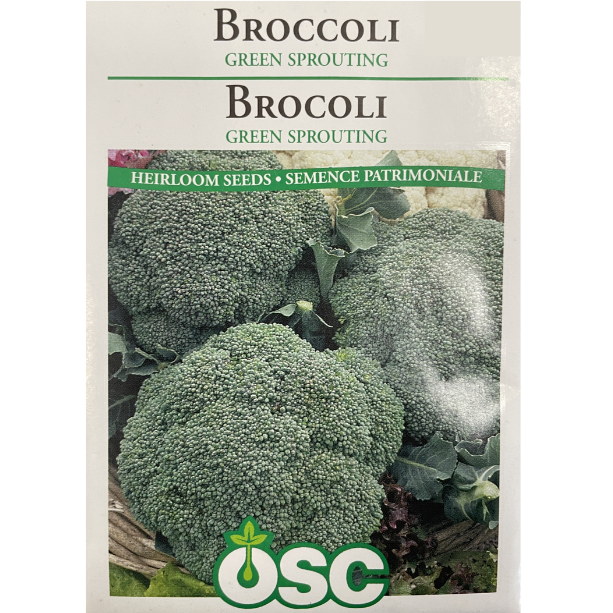 OSC Seeds Broccoli Green Sprouting Pkg.