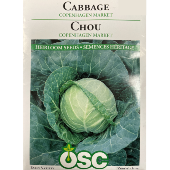 OSC Seeds Cabbage Copenhagen Market Pkg.